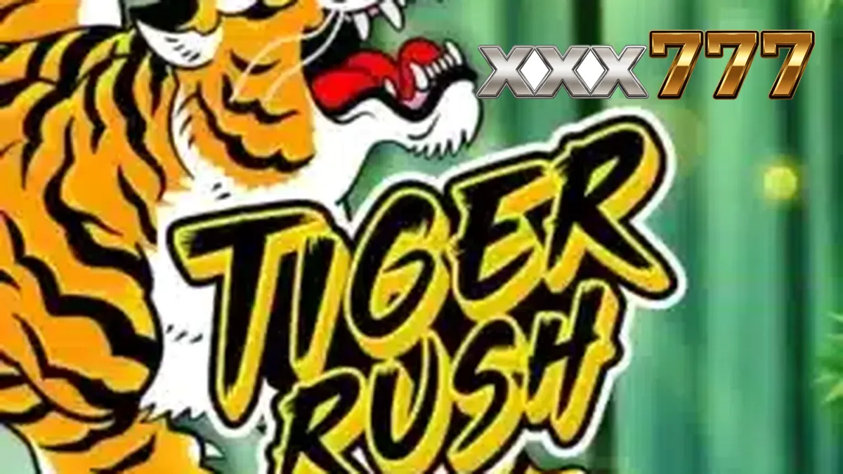 Tampilan visual slot Tiger Rush dengan nuansa harimau yang elegan