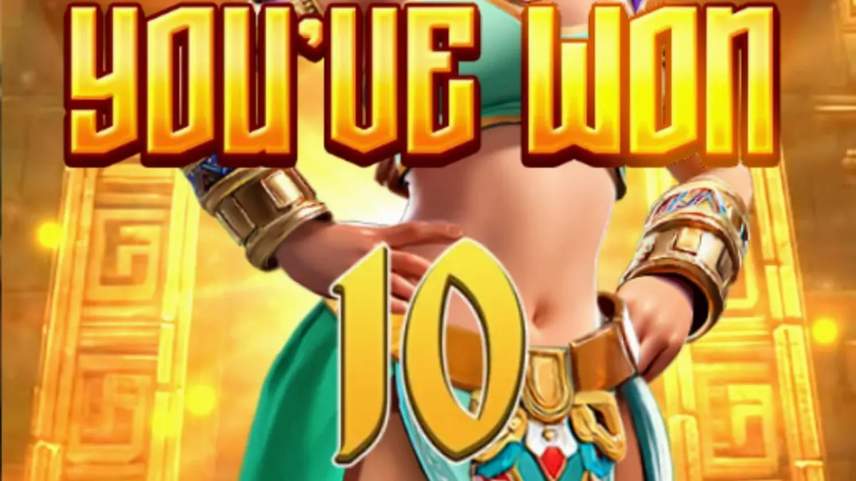 Pemandangan kuil Aztec kuno yang megah di tengah hutan lebat dalam permainan slot Legacy of Aztec
