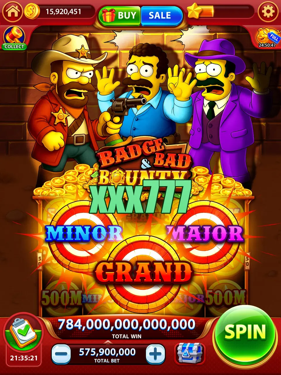 xxx777 Tangkapan Layar